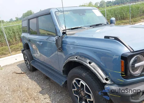 2025 Ford Bronco Outer Banks from USA, damaged, VIN 1FMEE8BP7SLA52836